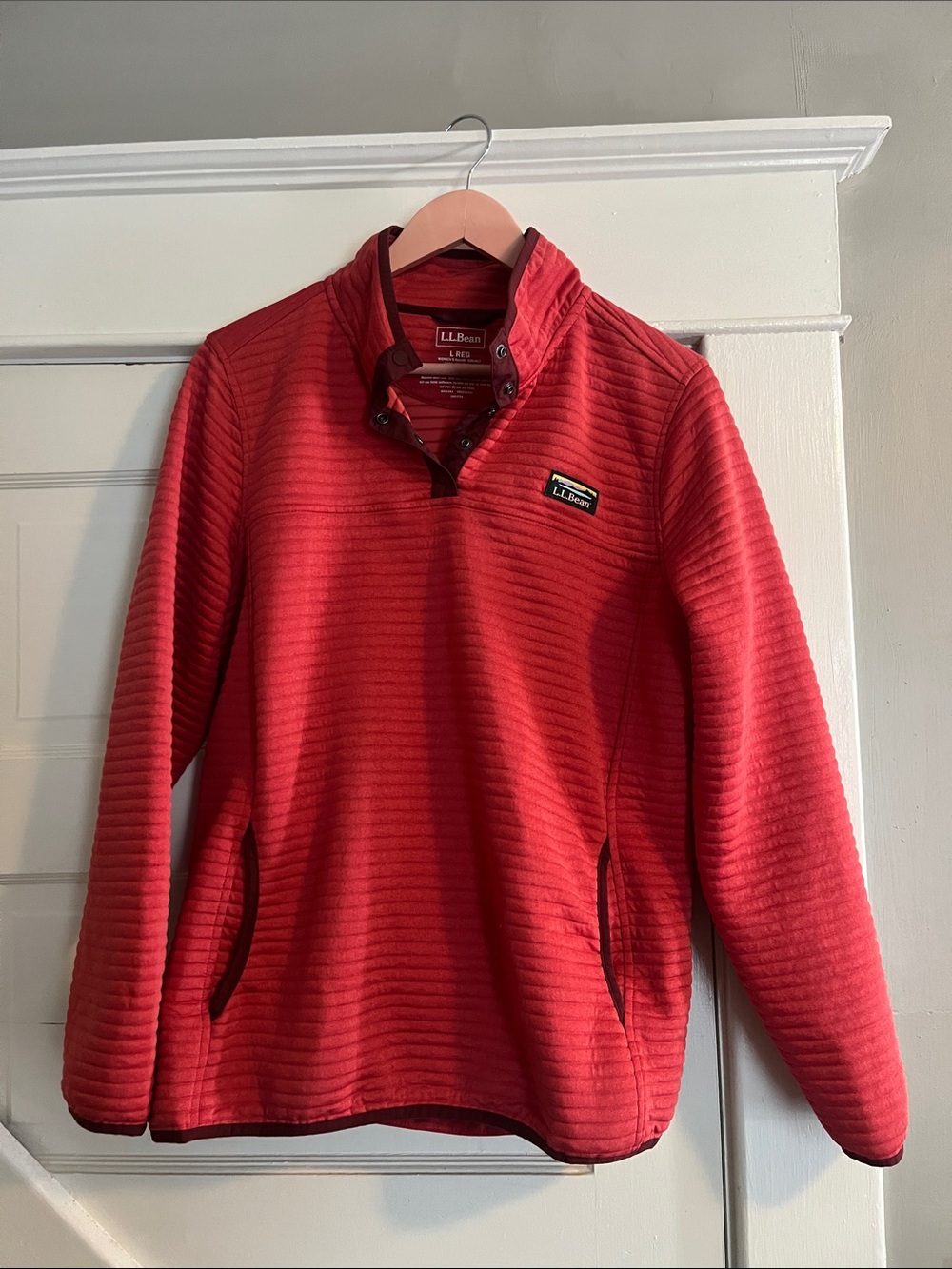 Women’s LL Bean Button Up Pull Over